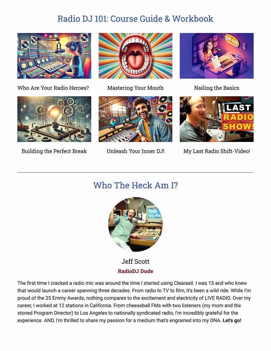 Radio DJ 101-Course Guide & Workbook - Image 2