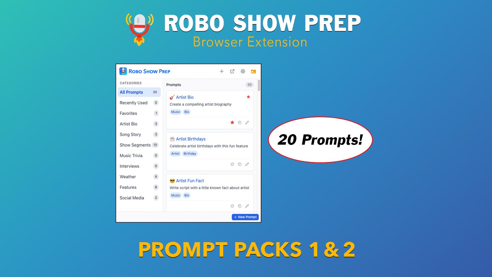 Prompt Pack Bundle: 1-2