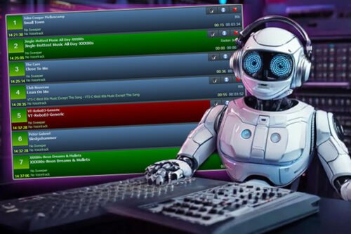 Robot-Playlist AI Voice Tracking System for Radio Stations