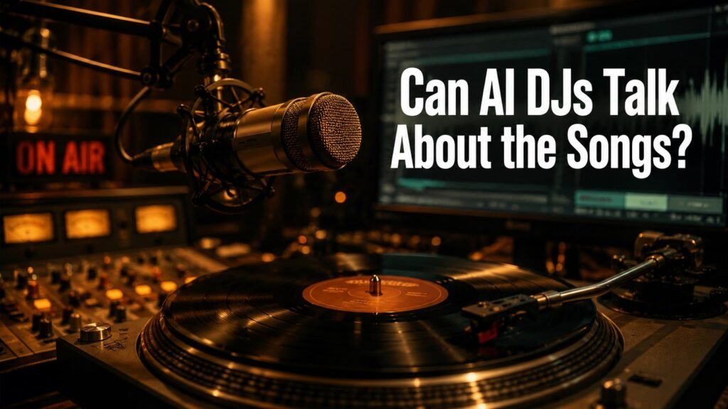 Can AI DJs Talk About The Songs